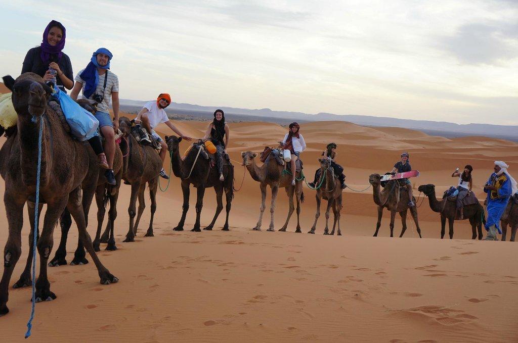 Kasbah Tamariste Bed & Breakfast Merzouga Ngoại thất bức ảnh